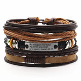 Conjunto de Pulseiras Masculina Faith v2