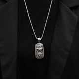 Colar Masculino Shield com Pingente de Cruz
